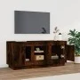 TV-Schrank aus geräuchertem Eichensperrholz, 102 x 35 x 45 cm von vidaXL, TV-Möbel - Ref: Foro24-819865, Preis: 61,09 €, Raba...