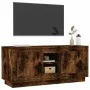TV-Schrank aus geräuchertem Eichensperrholz, 102 x 35 x 45 cm von vidaXL, TV-Möbel - Ref: Foro24-819865, Preis: 61,09 €, Raba...