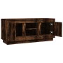 Mueble para TV madera contrachapada roble ahumado 102x35x45 cm de vidaXL, Muebles TV - Ref: Foro24-819865, Precio: 61,76 €, D...