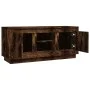 TV-Schrank aus geräuchertem Eichensperrholz, 102 x 35 x 45 cm von vidaXL, TV-Möbel - Ref: Foro24-819865, Preis: 61,09 €, Raba...