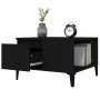 Black plywood coffee table 55x55x36.5 cm by vidaXL, Coffee table - Ref: Foro24-821085, Price: 54,20 €, Discount: %