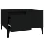 Black plywood coffee table 55x55x36.5 cm by vidaXL, Coffee table - Ref: Foro24-821085, Price: 54,20 €, Discount: %