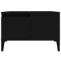 Black plywood coffee table 55x55x36.5 cm by vidaXL, Coffee table - Ref: Foro24-821085, Price: 54,20 €, Discount: %