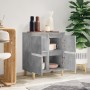 Aparador de madera contrachapada gris hormigón 60x35x70 cm de vidaXL, Aparadores - Ref: Foro24-821160, Precio: 76,46 €, Descu...