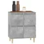 Betongraues Sperrholz-Sideboard 60x35x70 cm von vidaXL, Sideboards - Ref: Foro24-821160, Preis: 73,02 €, Rabatt: %