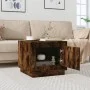 Smoked oak plywood coffee table 51x50x44 cm by vidaXL, Coffee table - Ref: Foro24-819873, Price: 49,88 €, Discount: %