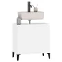 Armario para lavabo madera contrachapada blanco 58x33x60 cm de vidaXL, Tocadores de baño - Ref: Foro24-821260, Precio: 47,50 ...