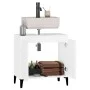 Waschbeckenschrank aus weißem Sperrholz, 58 x 33 x 60 cm von vidaXL, Badezimmerwaschtische - Ref: Foro24-821260, Preis: 46,80...