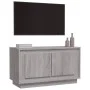 Sonoma gray plywood TV cabinet 80x35x45 cm by vidaXL, TV Furniture - Ref: Foro24-819858, Price: 48,24 €, Discount: %