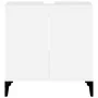 Armario para lavabo madera contrachapada blanco 58x33x60 cm de vidaXL, Tocadores de baño - Ref: Foro24-821260, Precio: 47,50 ...