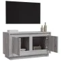 Sonoma gray plywood TV cabinet 80x35x45 cm by vidaXL, TV Furniture - Ref: Foro24-819858, Price: 48,24 €, Discount: %