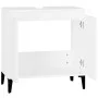 Armario para lavabo madera contrachapada blanco 58x33x60 cm de vidaXL, Tocadores de baño - Ref: Foro24-821260, Precio: 47,50 ...