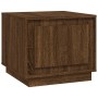 Mesa de centro madera contrachapada roble marrón 51x50x44 cm de vidaXL, Mesas de centro - Ref: Foro24-819875, Precio: 51,61 €...