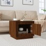 Mesa de centro madera contrachapada roble marrón 51x50x44 cm de vidaXL, Mesas de centro - Ref: Foro24-819875, Precio: 51,61 €...