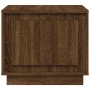 Mesa de centro madera contrachapada roble marrón 51x50x44 cm de vidaXL, Mesas de centro - Ref: Foro24-819875, Precio: 51,61 €...