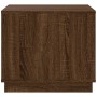 Mesa de centro madera contrachapada roble marrón 51x50x44 cm de vidaXL, Mesas de centro - Ref: Foro24-819875, Precio: 51,61 €...