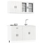 Conjunto de armarios de cocina "Porto" de 4 piezas en madera de