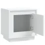 Mesitas de noche 2 uds madera contrachapada blanco 44x35x45 cm de vidaXL, Mesitas de noche - Ref: Foro24-819837, Precio: 51,2...