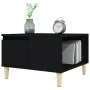 Black plywood coffee table 55x55x36.5 cm by vidaXL, Coffee table - Ref: Foro24-821077, Price: 55,72 €, Discount: %
