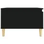 Black plywood coffee table 55x55x36.5 cm by vidaXL, Coffee table - Ref: Foro24-821077, Price: 55,72 €, Discount: %