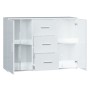 Sideboard aus glänzendem weißem Sperrholz 91x29,5x65 cm von vidaXL, Sideboards - Ref: Foro24-823344, Preis: 108,79 €, Rabatt: %