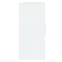 Sideboard aus glänzendem weißem Sperrholz 91x29,5x65 cm von vidaXL, Sideboards - Ref: Foro24-823344, Preis: 108,79 €, Rabatt: %