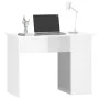 Glossy white plywood desk 100x55x75 cm by vidaXL, Desks - Ref: Foro24-823026, Price: 73,82 €, Discount: %