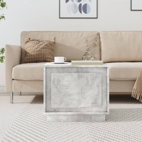 Betongrauer Couchtisch aus Sperrholz, 51 x 50 x 44 cm von vidaXL, Couchtisch - Ref: Foro24-819872, Preis: 50,48 €, Rabatt: %