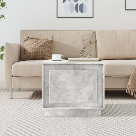 Mesa de centro madera contrachapada gris hormigón 51x50x44 cm de vidaXL, Mesas de centro - Ref: Foro24-819872, Precio: 49,88 ...