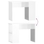 Schreibtisch aus glänzend weißem Sperrholz, 100 x 55 x 75 cm von vidaXL, Schreibtische - Ref: Foro24-823026, Preis: 74,81 €, ...