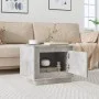 Mesa de centro madera contrachapada gris hormigón 51x50x44 cm de vidaXL, Mesas de centro - Ref: Foro24-819872, Precio: 49,88 ...