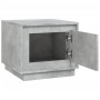 Mesa de centro madera contrachapada gris hormigón 51x50x44 cm de vidaXL, Mesas de centro - Ref: Foro24-819872, Precio: 50,48 ...