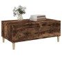 Couchtisch aus geräuchertem Eichensperrholz, 90 x 50 x 36,5 cm von vidaXL, Couchtisch - Ref: Foro24-821113, Preis: 47,60 €, R...
