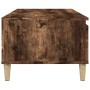 Mesa de centro madera contrachapada roble ahumado 90x50x36,5 cm de vidaXL, Mesas de centro - Ref: Foro24-821113, Precio: 47,5...
