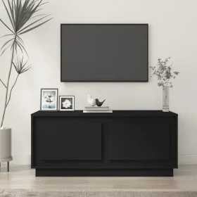 Mesa de centro madera contrachapada negro 102x50x44 cm de vidaXL, Mesas de centro - Ref: Foro24-819877, Precio: 56,62 €, Desc...