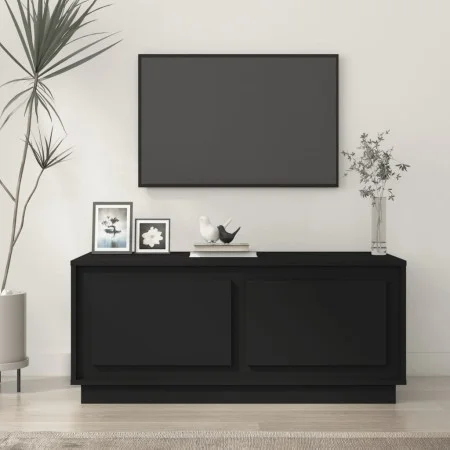 Mesa de centro madera contrachapada negro 102x50x44 cm de vidaXL, Mesas de centro - Ref: Foro24-819877, Precio: 56,52 €, Desc...
