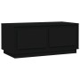 Mesa de centro madera contrachapada negro 102x50x44 cm de vidaXL, Mesas de centro - Ref: Foro24-819877, Precio: 57,02 €, Desc...