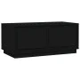Mesa de centro madera contrachapada negro 102x50x44 cm de vidaXL, Mesas de centro - Ref: Foro24-819877, Precio: 56,52 €, Desc...