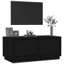 Mesa de centro madera contrachapada negro 102x50x44 cm de vidaXL, Mesas de centro - Ref: Foro24-819877, Precio: 57,02 €, Desc...