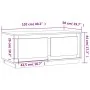 Mesa de centro madera contrachapada negro 102x50x44 cm de vidaXL, Mesas de centro - Ref: Foro24-819877, Precio: 56,52 €, Desc...