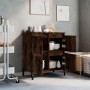 Aparador madera contrachapada color roble ahumado 60x35x70 cm de vidaXL, Aparadores - Ref: Foro24-821169, Precio: 84,65 €, De...