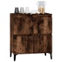 Aparador madera contrachapada color roble ahumado 60x35x70 cm de vidaXL, Aparadores - Ref: Foro24-821169, Precio: 84,65 €, De...