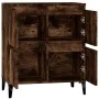Sideboard aus geräuchertem Eichensperrholz, 60 x 35 x 70 cm von vidaXL, Sideboards - Ref: Foro24-821169, Preis: 80,82 €, Raba...