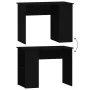 Schwarzer Sperrholzschreibtisch 100x55x75 cm von vidaXL, Schreibtische - Ref: Foro24-823025, Preis: 62,71 €, Rabatt: %
