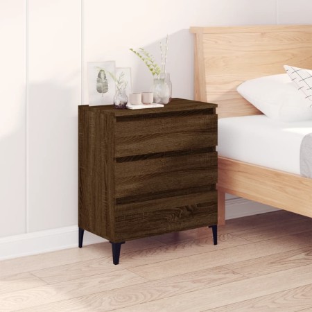 Sideboard aus braunem Eichensperrholz, 60 x 35 x 70 cm von vidaXL, Sideboards - Ref: Foro24-823055, Preis: 60,50 €, Rabatt: %