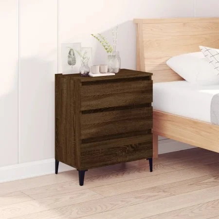 Sideboard aus braunem Eichensperrholz, 60 x 35 x 70 cm von vidaXL, Sideboards - Ref: Foro24-823055, Preis: 60,03 €, Rabatt: %