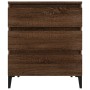 Sideboard aus braunem Eichensperrholz, 60 x 35 x 70 cm von vidaXL, Sideboards - Ref: Foro24-823055, Preis: 60,50 €, Rabatt: %