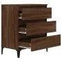 Sideboard aus braunem Eichensperrholz, 60 x 35 x 70 cm von vidaXL, Sideboards - Ref: Foro24-823055, Preis: 60,03 €, Rabatt: %