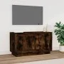 Smoked oak plywood TV cabinet 80x35x45 cm by vidaXL, TV Furniture - Ref: Foro24-819857, Price: 50,53 €, Discount: %