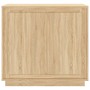Aparador madera contrachapada color roble Sonoma 80x34x75 cm de vidaXL, Aparadores - Ref: Foro24-819887, Precio: 93,30 €, Des...